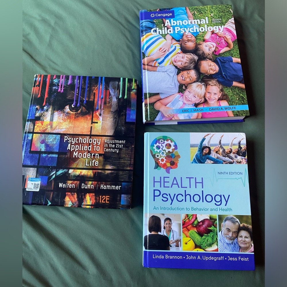 Psychology textbooks